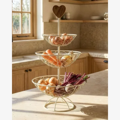 Dibor Country Cream Vegetable Rack