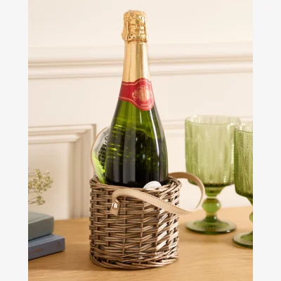 Dibor Wicker Champagne Cooler Basket