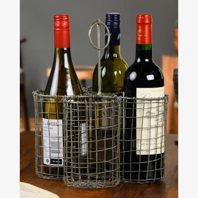 Dibor Wine Bottle Holder Gift Basket