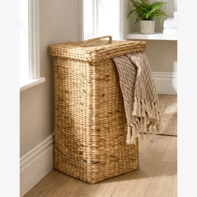 Dibor Kano Water Hyacinth Laundry Basket