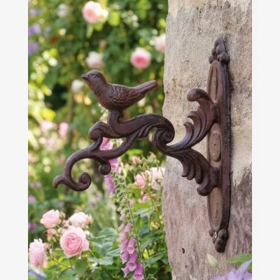Dibor Ornate Bird Hanging Basket Bracket
