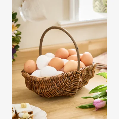 Dibor Round Willow Trug Basket
