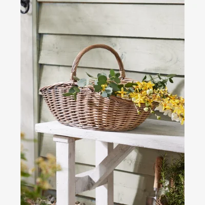 Dibor Antique Wash Harvesting Basket