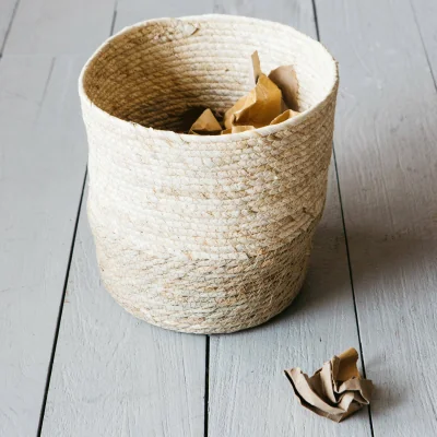 Graham & Green Seagrass Paper Bin