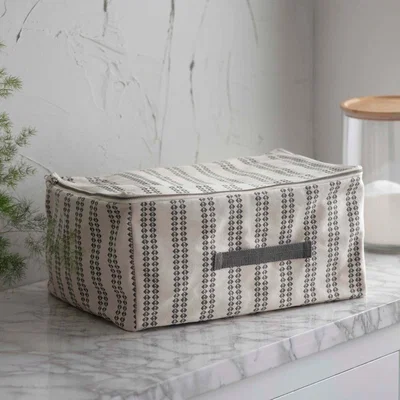 Graham & Green Geo Stripe Small Under Bed Storage