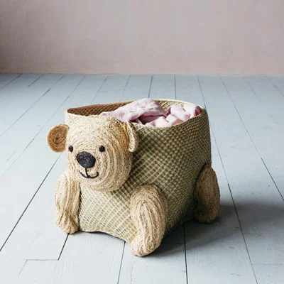 Graham & Green Bobby Bear Basket