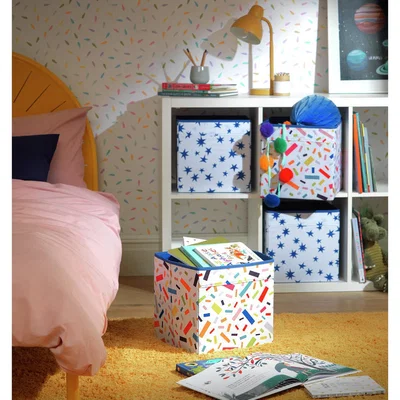 Habitat Habitat Zowie Set of 4 Pop Canvas Boxes