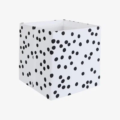 Habitat Habitat Penny Storage Cube 32 X 32cm - Black & White
