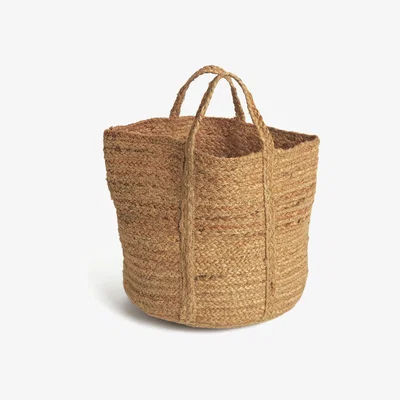 Habitat Habitat Hand Woven Jute Basket - Natural