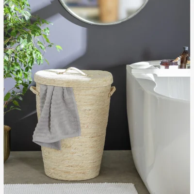 Habitat Habitat 86 Litre Laundry Basket - Natural