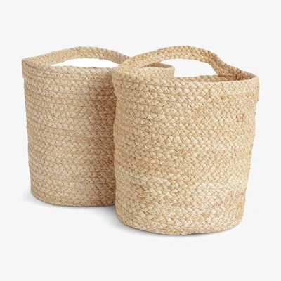 Habitat Habitat Corn Husk Woven Hanging Basket - Natural