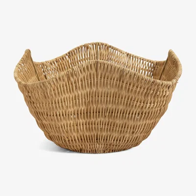 Habitat Habitat Rattan Wave Storage Basket - Natural
