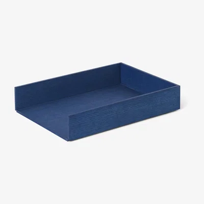 Heal's ferm LIVING Letter Tray Blue Stained Ash - Heal's UK Furniture