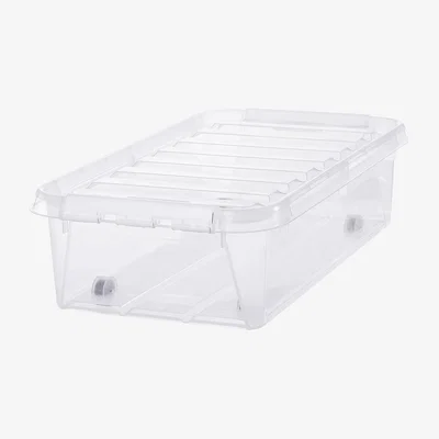 Homebase Smartstore Classic Underbed Storage Box 35 with Wheels - 31L