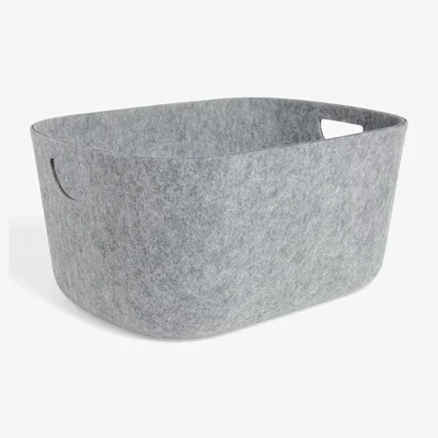 John Lewis John Lewis ANYDAY Felt Storage Basket, Medium