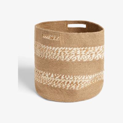 John Lewis John Lewis & Partners Jute Basket, Natural