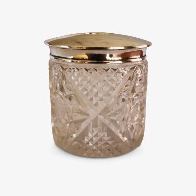 John Lewis VF Jewellery Second Hand Silver Top Hair Tidy Jar, Dated London 1920