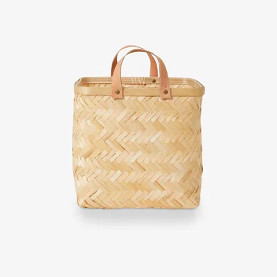 John Lewis OYOY MINI Sporta Wall Storage Basket, Natural