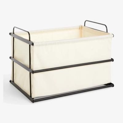John Lewis John Lewis Stackable Fabric Storage Baskets