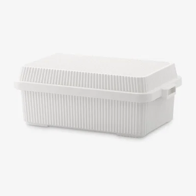 John Lewis Like-it Stack Up Storage Container Medium, 53L