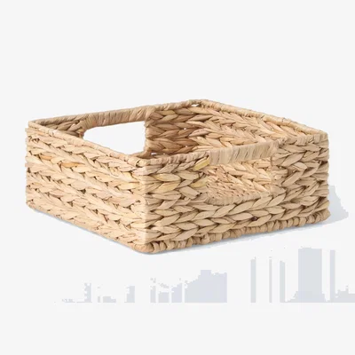John Lewis John Lewis Bulrush Storage Basket, Shallow