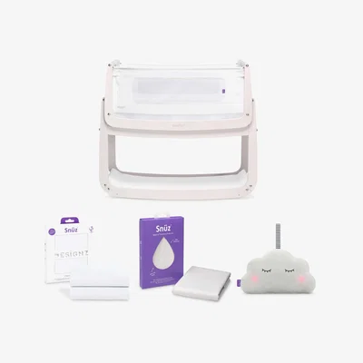John Lewis Snüz SnüzPod 4 Comfort Air Bedside Crib Starter Bundle