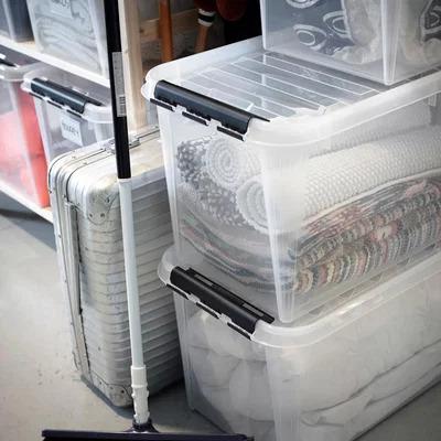 John Lewis SmartStore by Orthex Classic 50 Plastic Storage Box (52L)