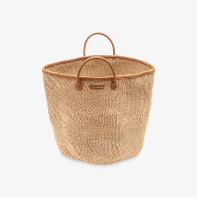 John Lewis The Basket Room Heri Woven Laundry Basket, Natural