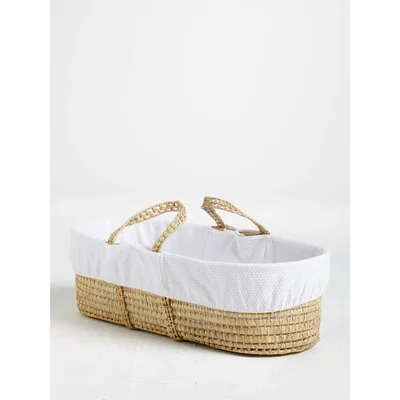 John Lewis ANYDAY John Lewis & Partners Moses Basket, White