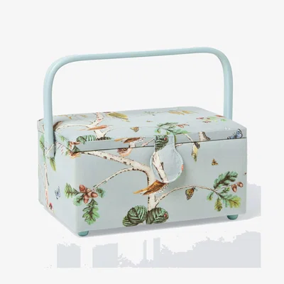 John Lewis John Lewis Treetop Medium Rectangular Sewing Basket