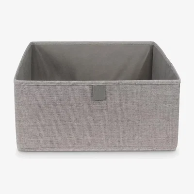 John Lewis Compactor Oxford Storage Basket, Medium