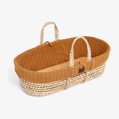 John Lewis The Little Green Sheep Organic Knitted Moses Basket & Mattress