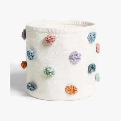John Lewis little home at John Lewis Pom Pom Storage Basket