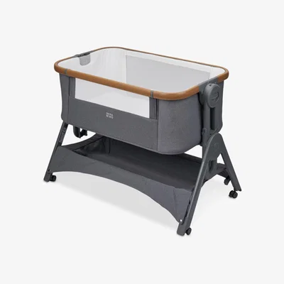 John Lewis BabaBing! Home, Bedside & Travel Crib, Grey