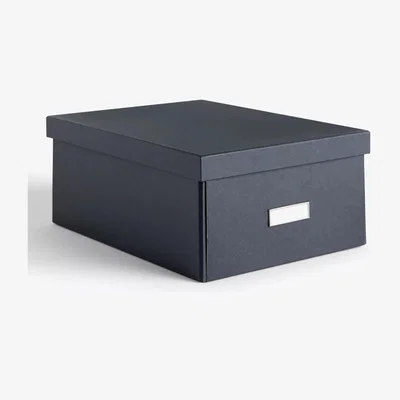 John Lewis ANYDAY John Lewis & Partners Recycled Card Storage Box, Medium