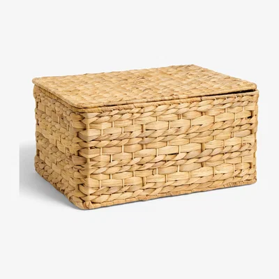 John Lewis John Lewis ANYDAY Water Hyacinth Lidded Storage Basket