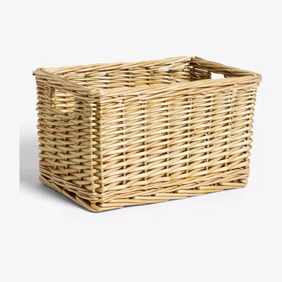 John Lewis John Lewis & Partners Modern Country Wicker Storage Basket, Medium
