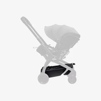 John Lewis Doona X Pack & Go Basket, Black