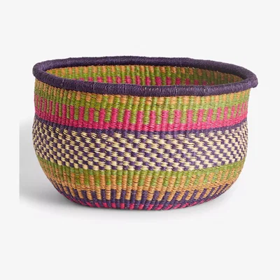 John Lewis John Lewis & Partners Round Basket, Multi