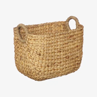 John Lewis John Lewis & Partners Country Water Hyacinth Storage Basket