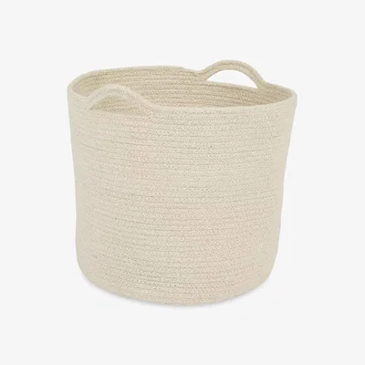 John Lewis Great Little Trading Co Woven Storage Basket, Ivory