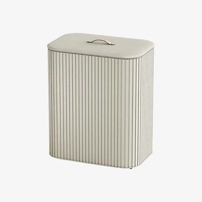 John Lewis Joseph Joseph Tota Trio Luxe Laundry Basket, Ecru