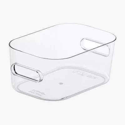 John Lewis SmartStore Compact Storage Box, Clear, XS