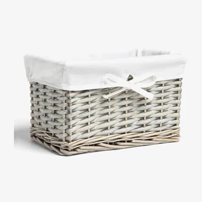 John Lewis John Lewis & Partners Wicker Coastal Basket