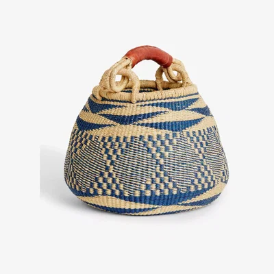 John Lewis John Lewis & Partners Golba Basket, Navy