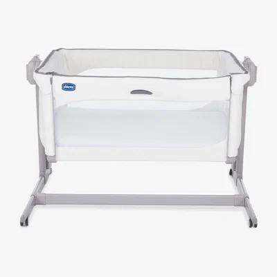 John Lewis Chicco Next 2 Me Magic 2 Bedside Crib, White Snow