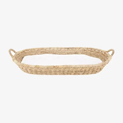 John Lewis CuddleCo Musa Rattan Changing Basket