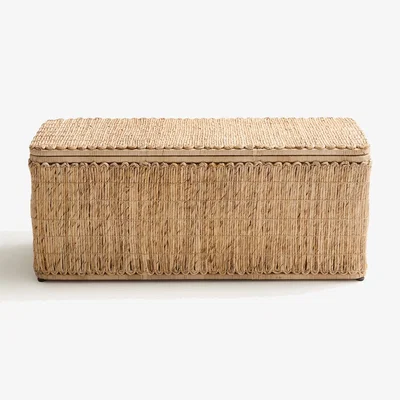 La Redoute Kyma Woven Banana Bark Storage Box