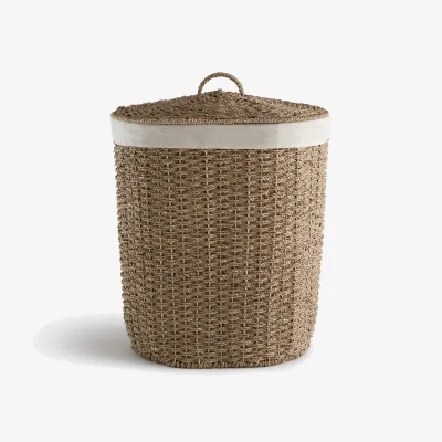 La Redoute Jubo Woven Seagrass Laundry Basket