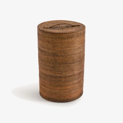 La Redoute Basket in Woven Rattan Hampi